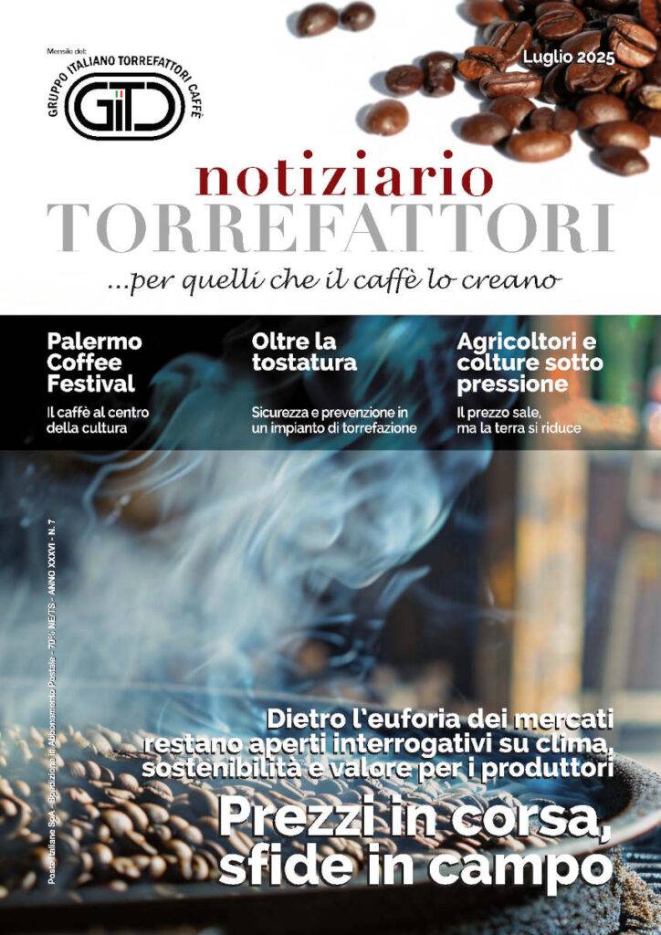 Copertina Notiziario Torrefattori - Luglio 2025